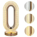 Luminária Mesa LED Cristal Luxo 3 Tons Touch - Cazehn