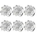 Kit Anéis Guardanapo Madrid de 6 peças - Cazehn