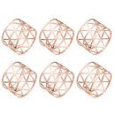 Kit Anéis Guardanapo Madrid de 6 peças - Cazehn