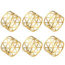 Kit Anéis Guardanapo Madrid de 6 peças - Cazehn